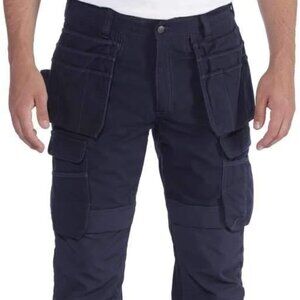 Carhartt Steel Relaxed Fit Double Front Multi-Pocket Cargo Trousers